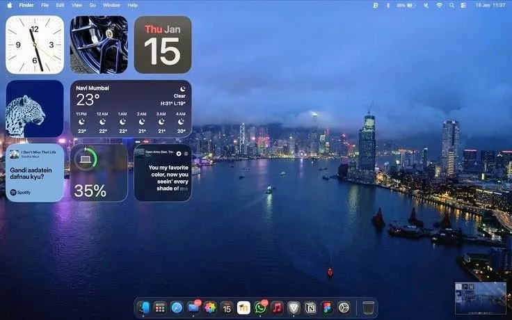 Muhammad Ali Sajid's workspace setup